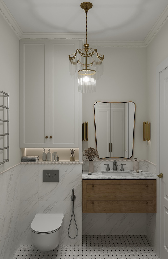 Обложка проекта: однокомнатная квартира в  ЖК RIVIERE NOIRE