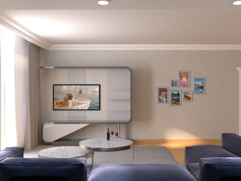 Визуализация Гостиной