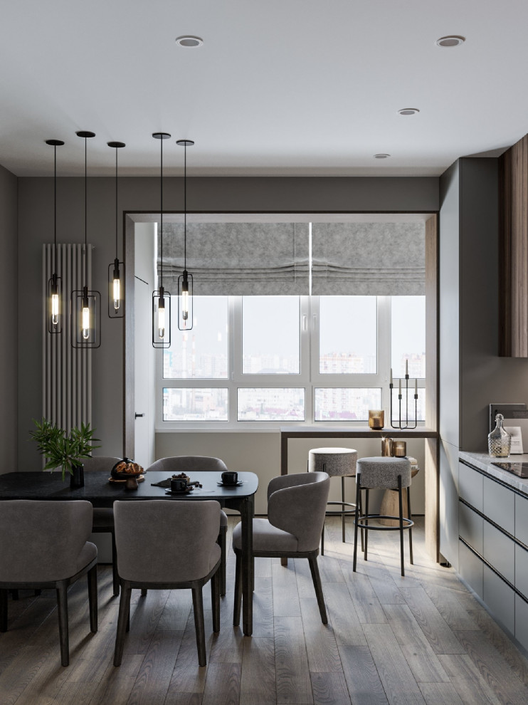 Квартира в современной стилистике в ЖК "Арбат"