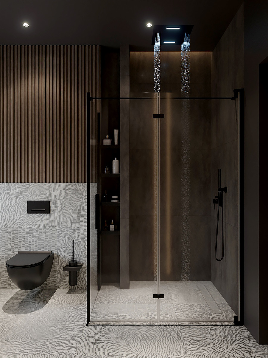 Дизайн-проект интерьера частного одноэтажного дома в Калининградской области