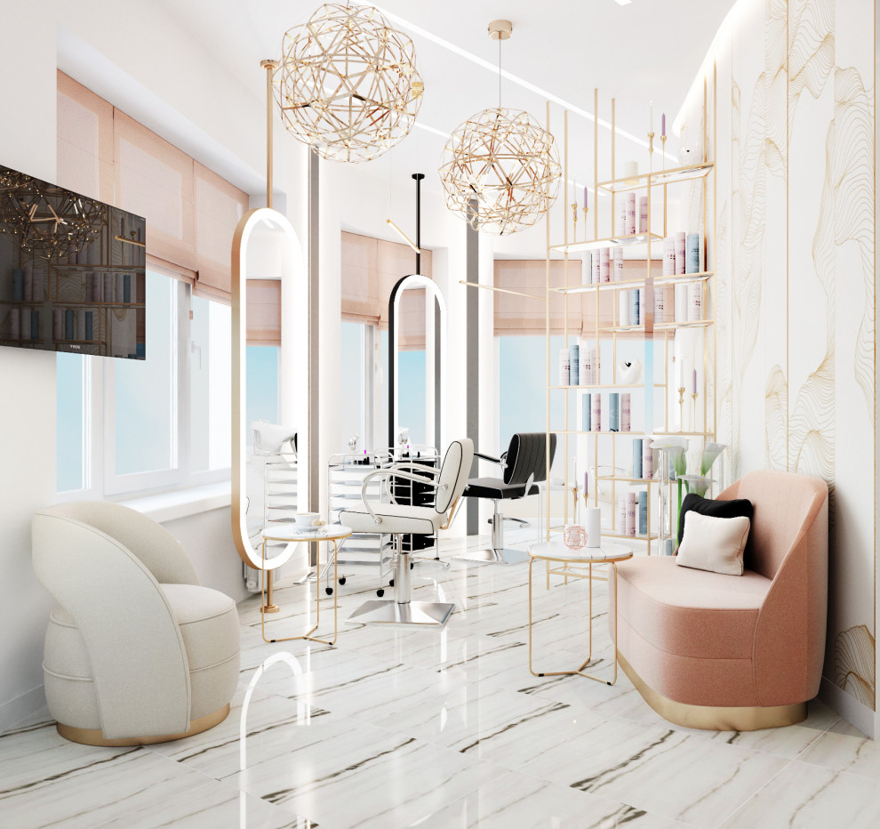 Обложка проекта: Дизайн - проект салона красоты