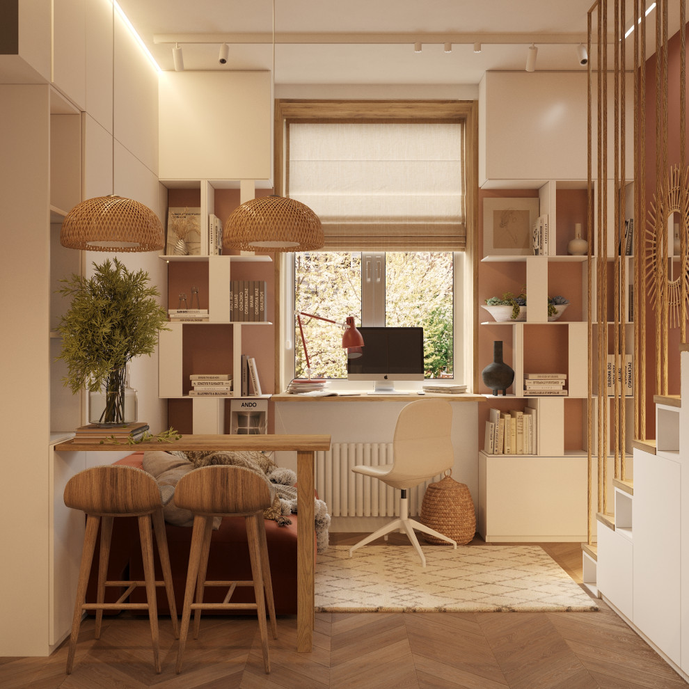 Студия в 19м2 и 3.10м потолки