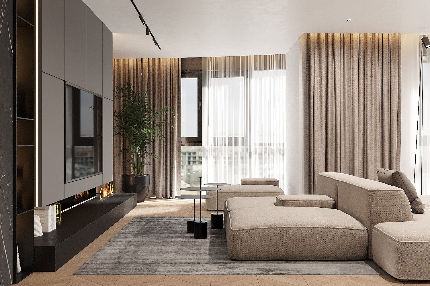 Квартира ЖК "120 квартал" 154м2