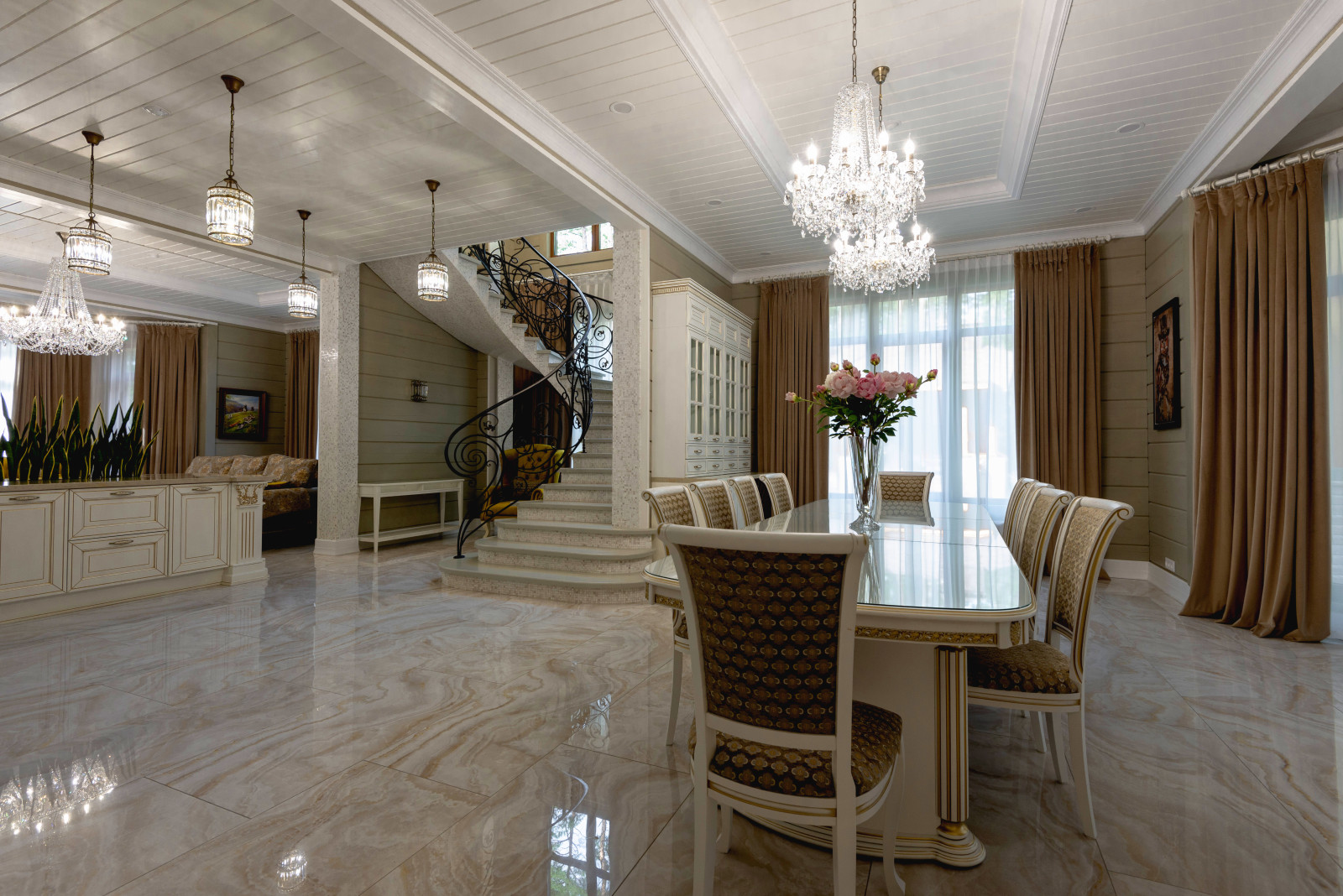 Классика в клееном брусе