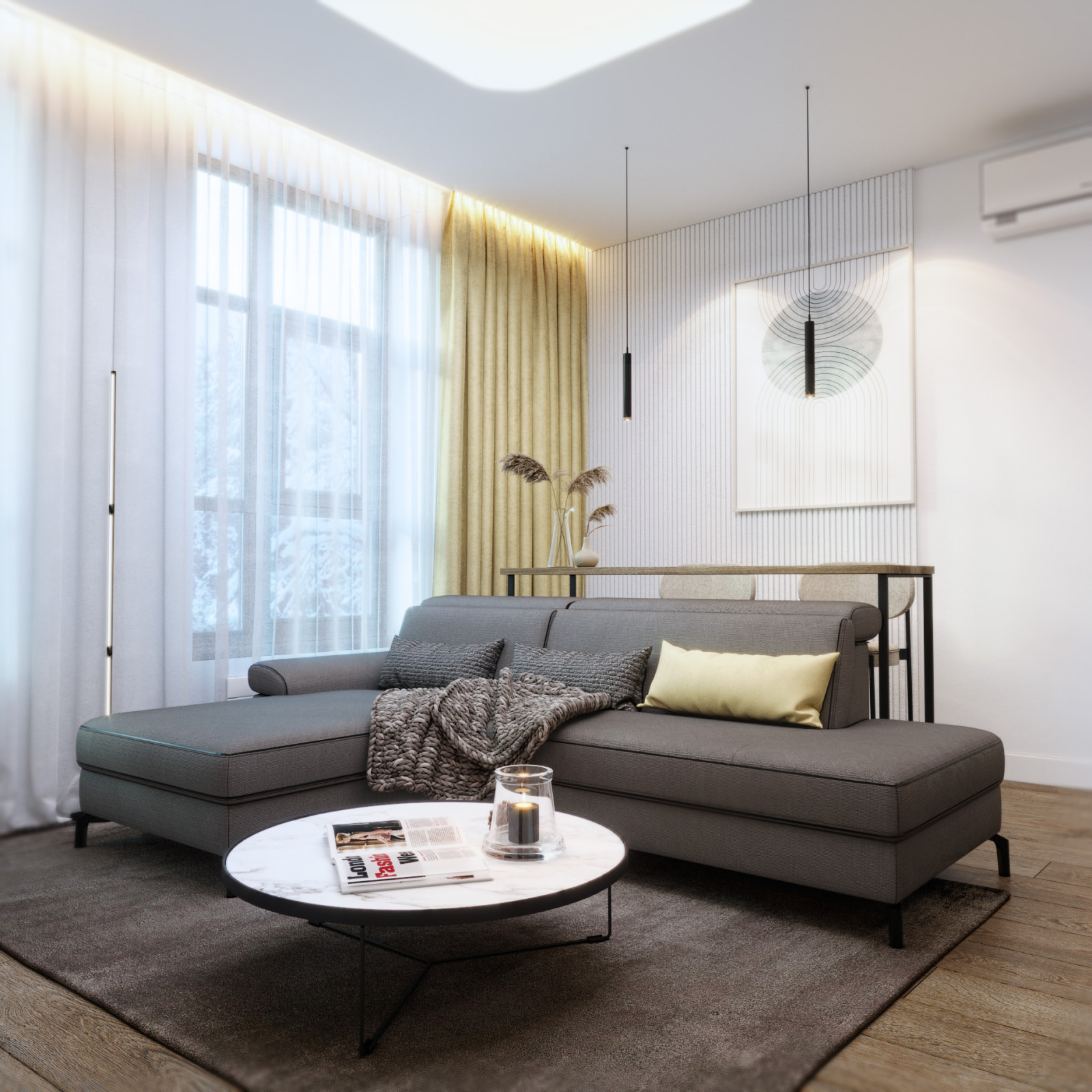 Обложка проекта: Кухня-столовая