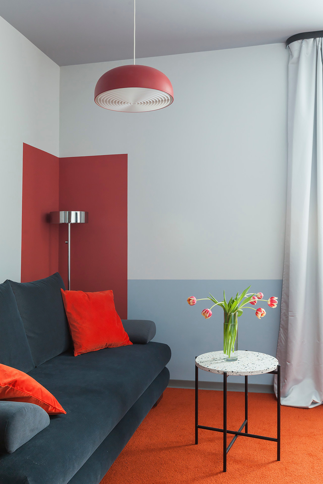 Houzz тур: Апартаменты под цвет костюма Супер Марио