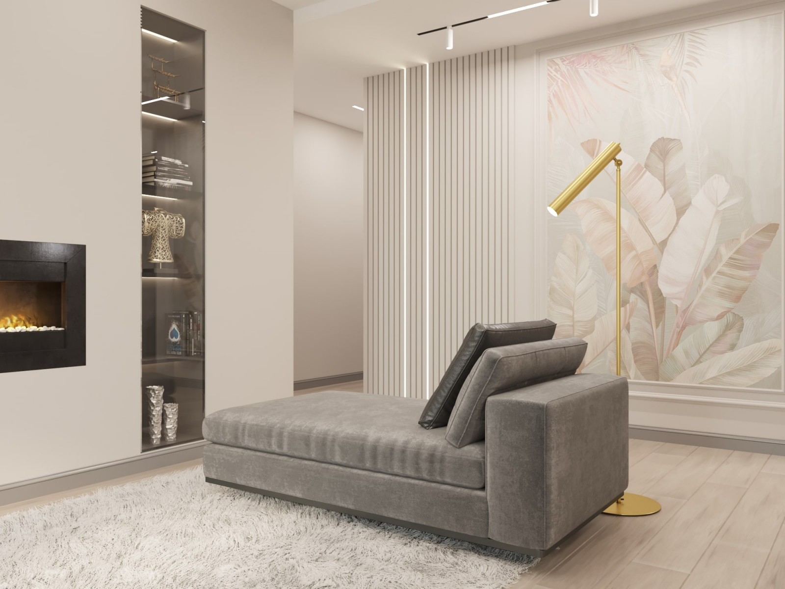 Элегантная неоклассика в бежево-серых тонах