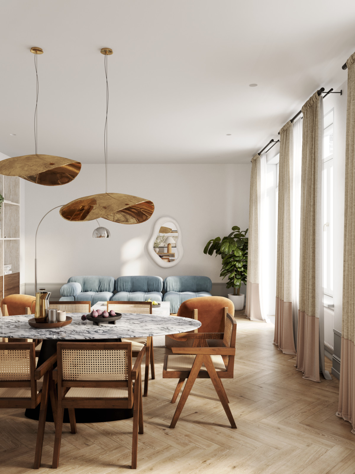 Квартира 170 м2 в Пресненском районе