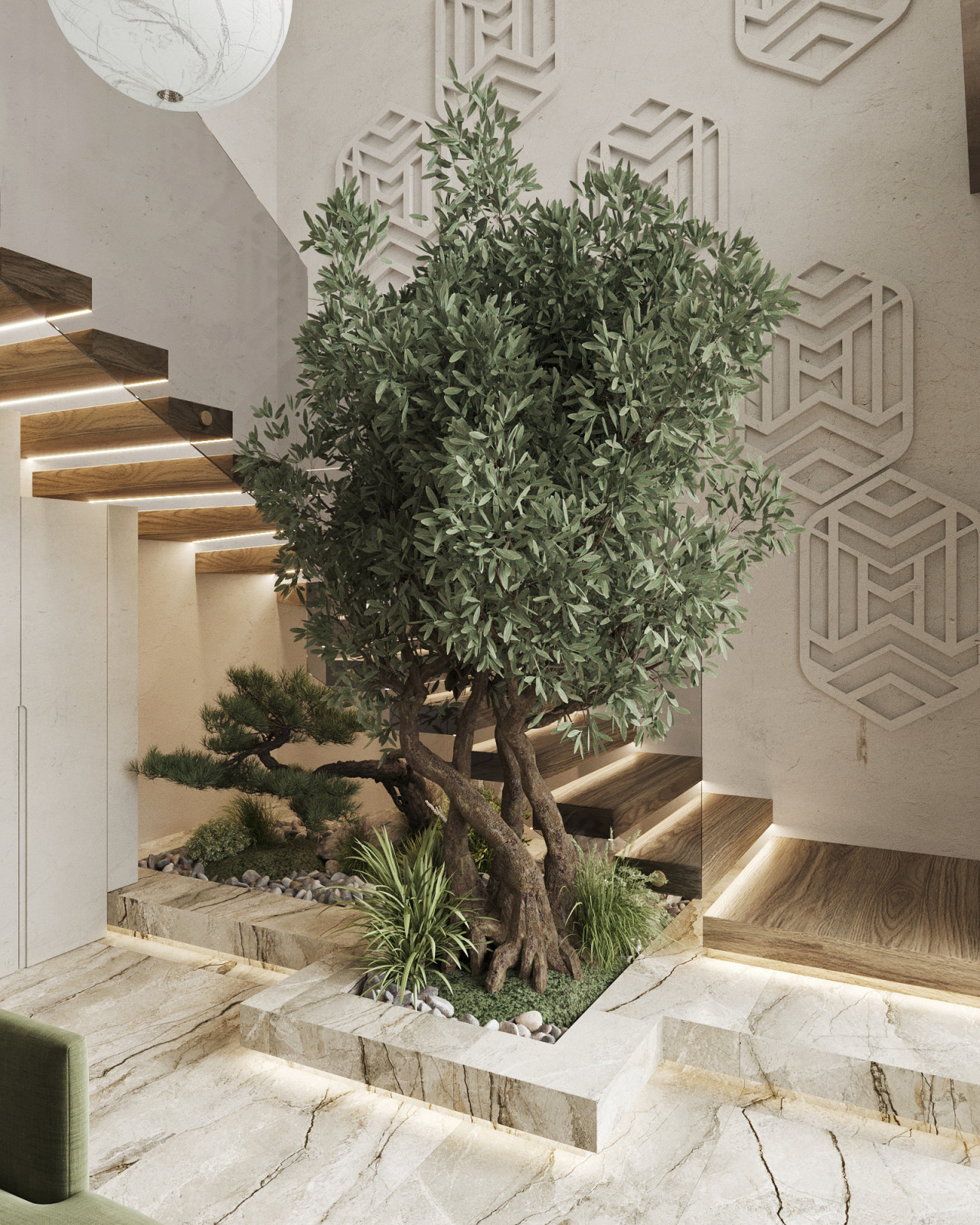 Интерьер 2-ух этажной MINIVILLI.terra