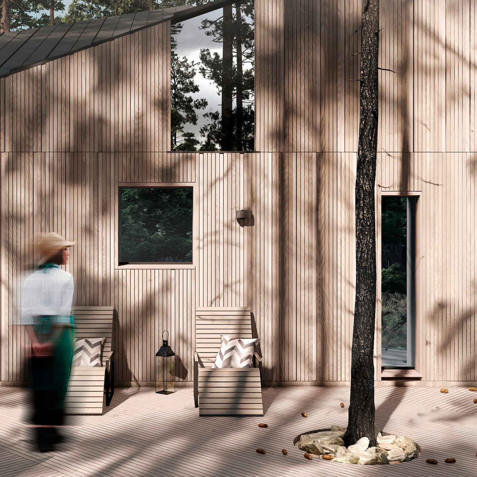 ТРЕУГОЛЬНЫЙ ДОМ НА УВИЛЬДАХ | UVILDY LAKE HOUSE
