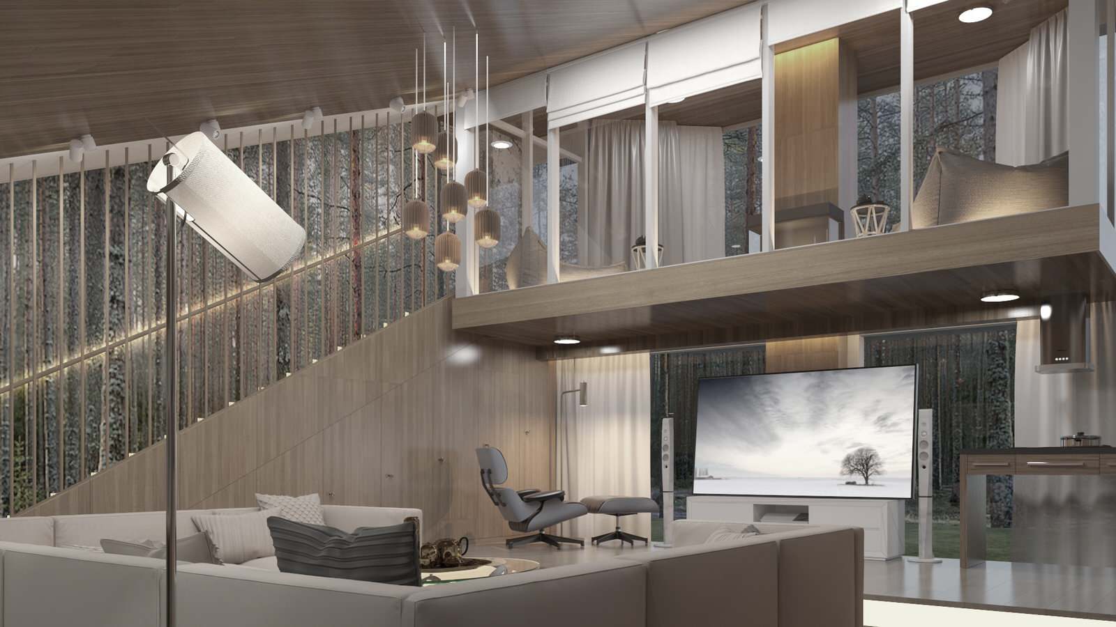 Обложка проекта: Дизайн загородного дома