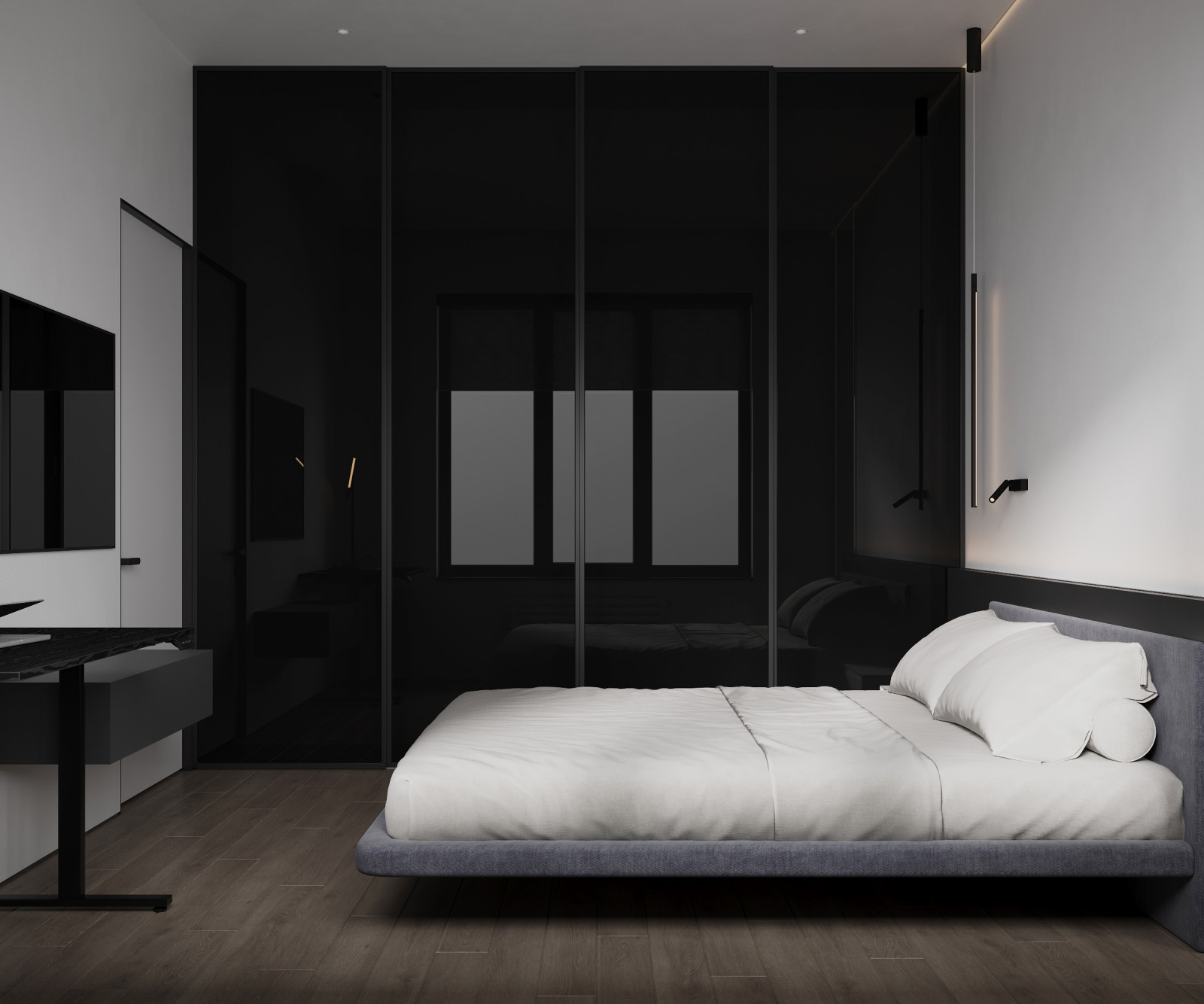 Дизайн интерьера квартиры 58 кв.м. в ЖК Level Амурская