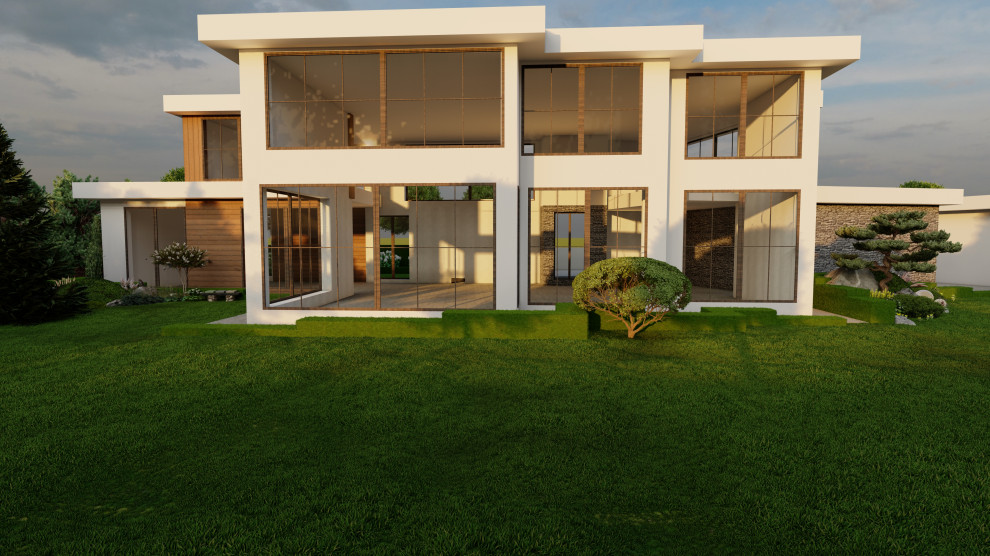 Лаконичный сад. КП Райт Вилладж