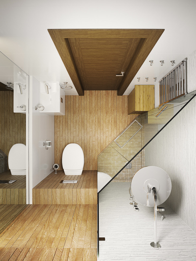 дизайн душевой комнаты для гостей