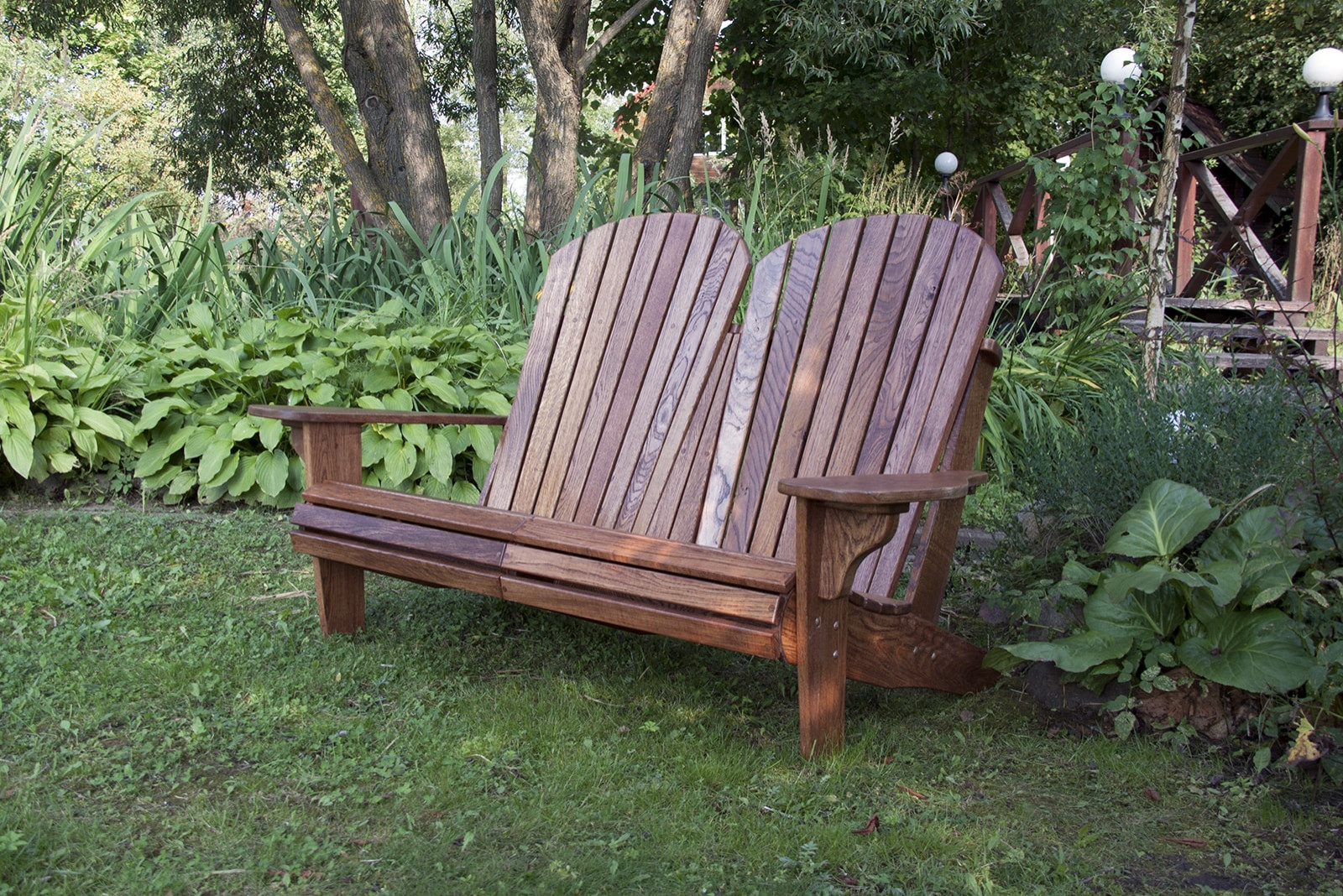 Обложка проекта: Садовая скамейка Адирондак Ловсит- Adirondack Loveseat