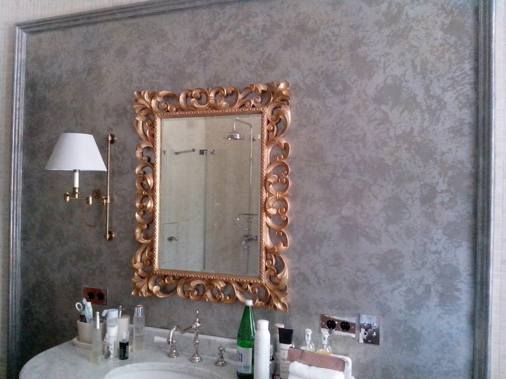 отделка стен в ванной комнате