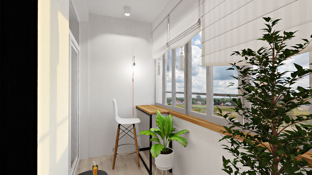 2х комнатная квартира-студия