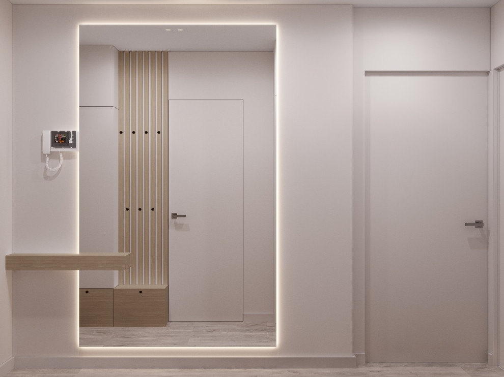 Проект 1-комн.квартиры в ЖК Авиатор, г.Санкт-Петербург, 2021г.