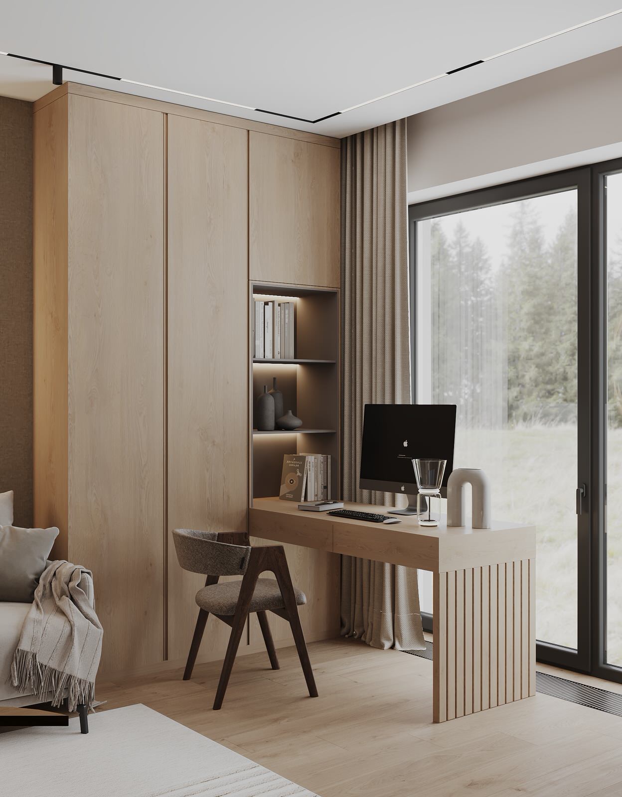 Интерьер дома в КП Урман