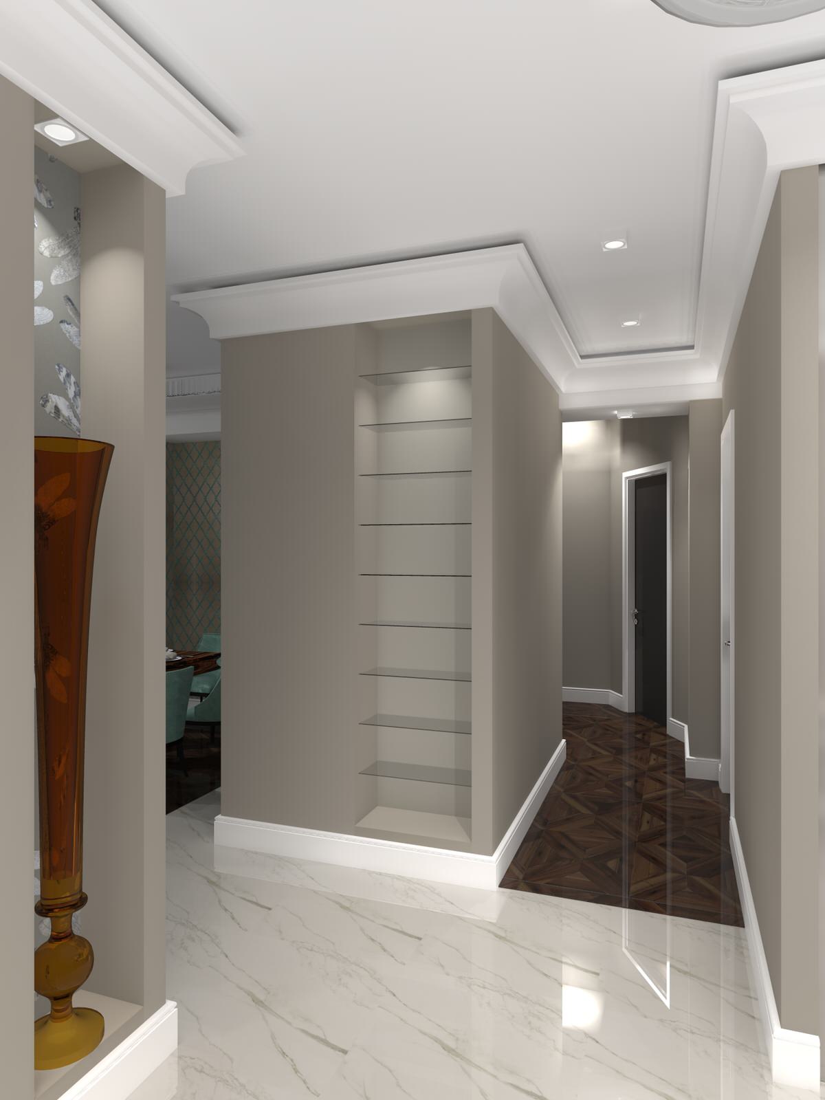 Фрагмент коридора.