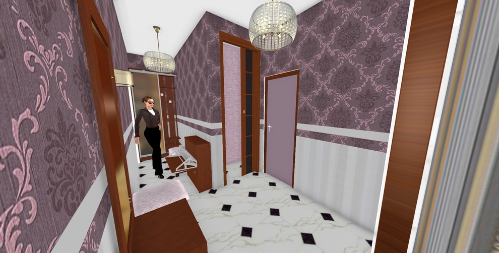 Экспресс 3D дизайн  1 кв.ры в ЖК Триумф Парк