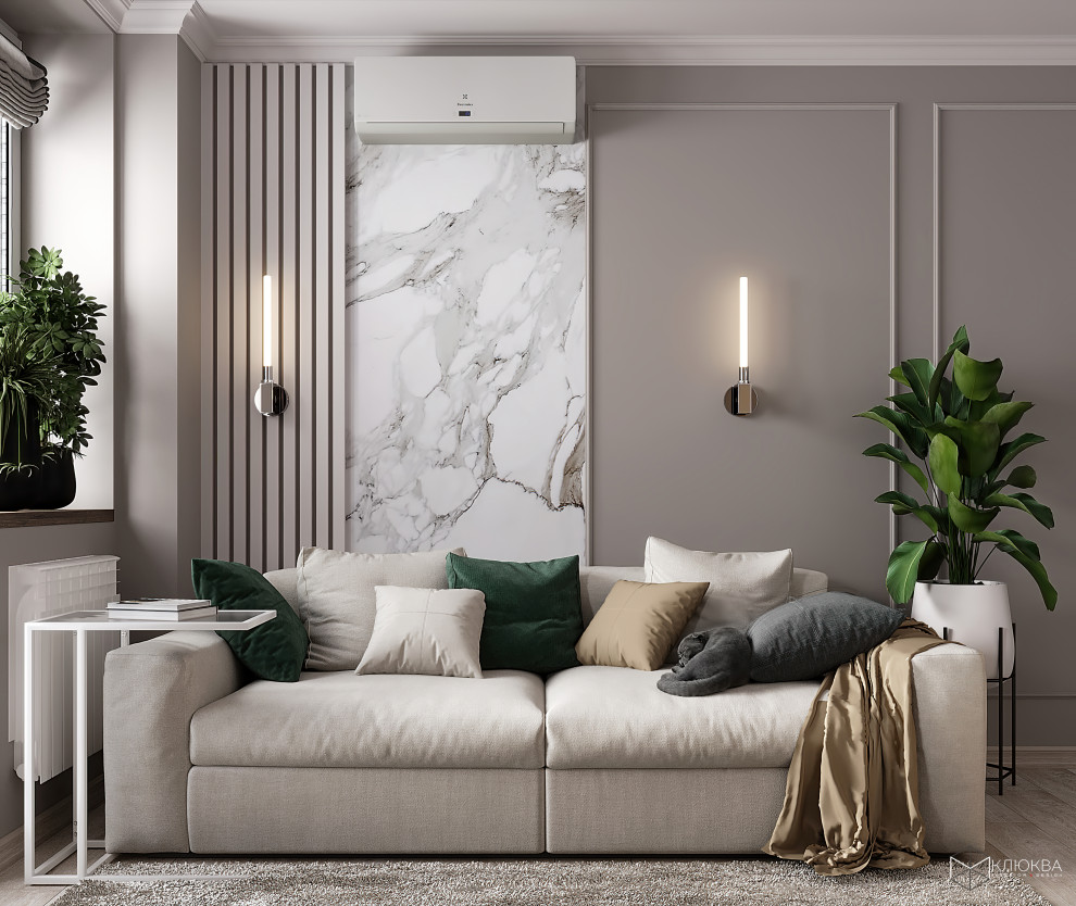 Кухня-гостиная 21 кв.м