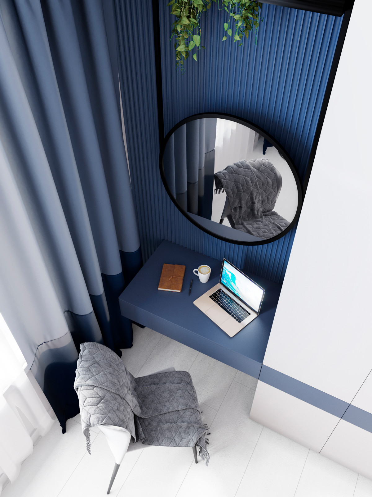 Интерьер квартиры в ЖК Романтика 66 м2