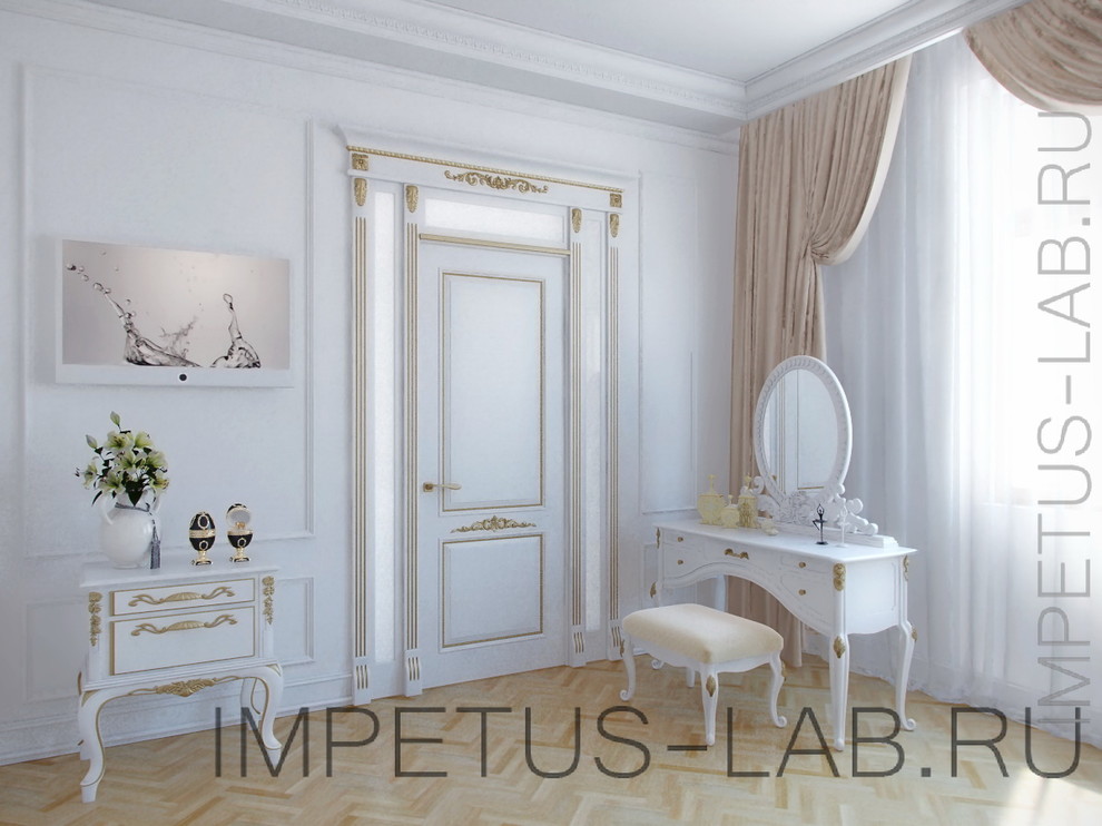Проект квартиры в классическом стиле