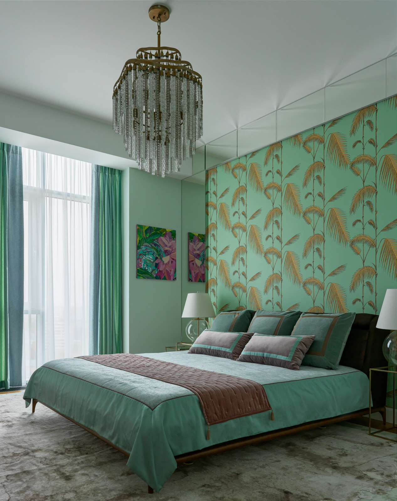 Яркая квартира для путешественников