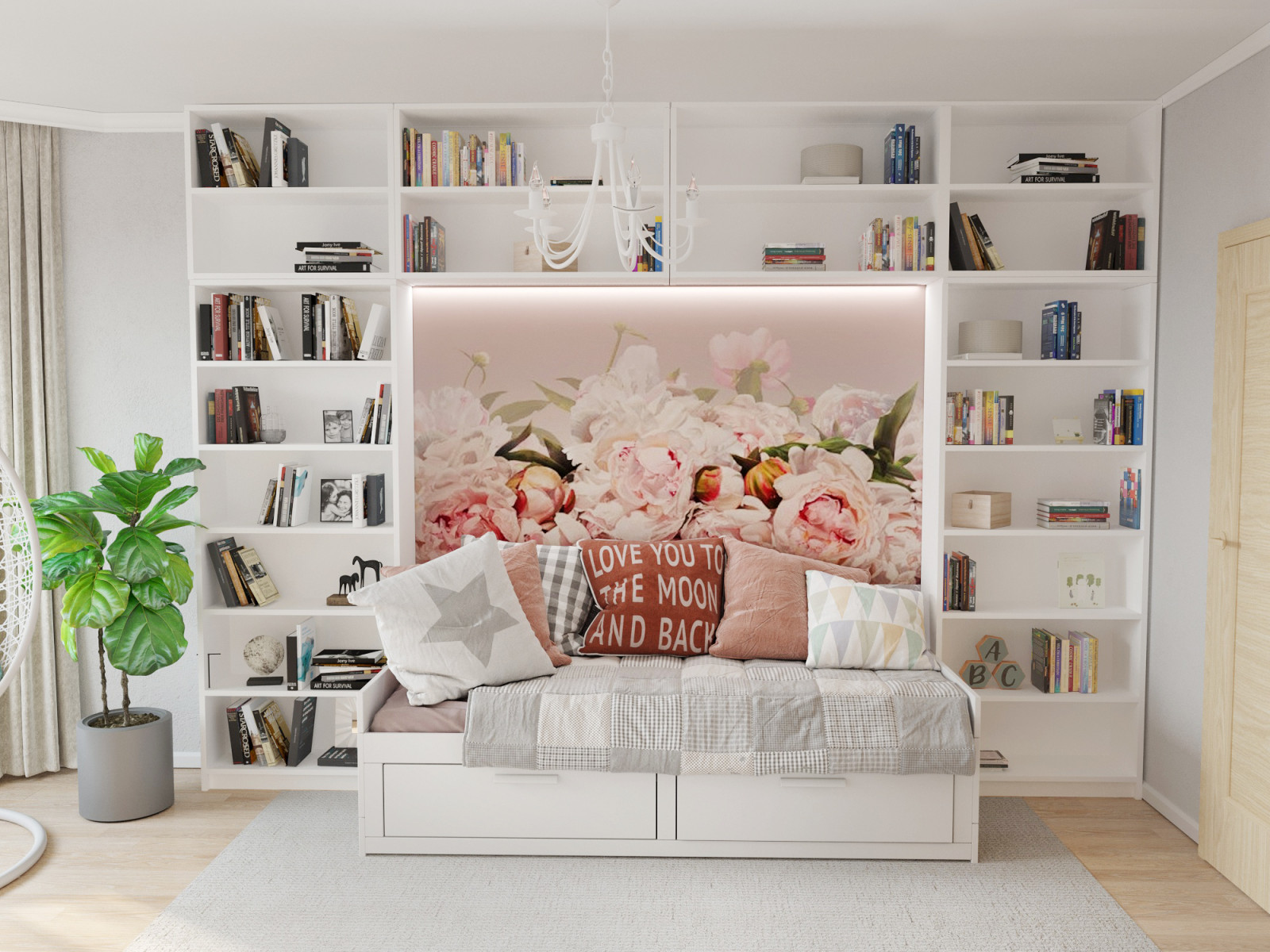 Обложка проекта: Спальня для девочки