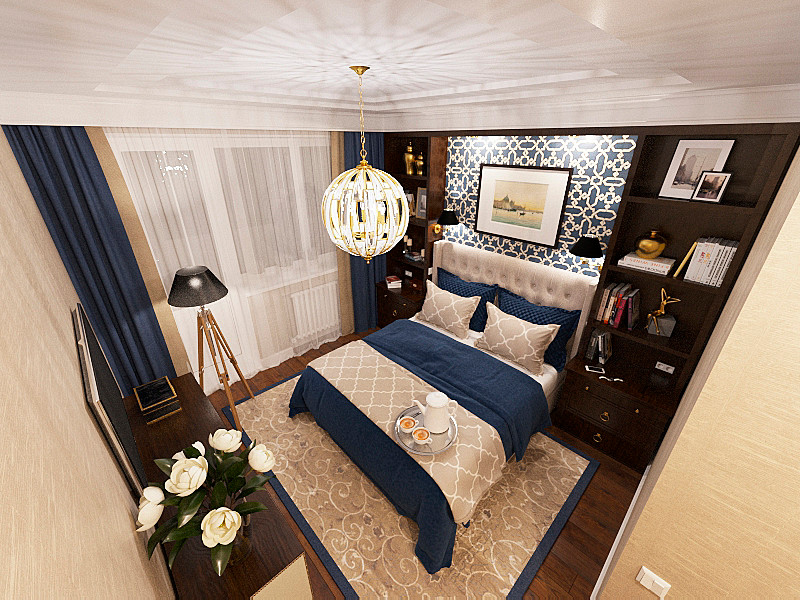 Современная классика в обычной квартире