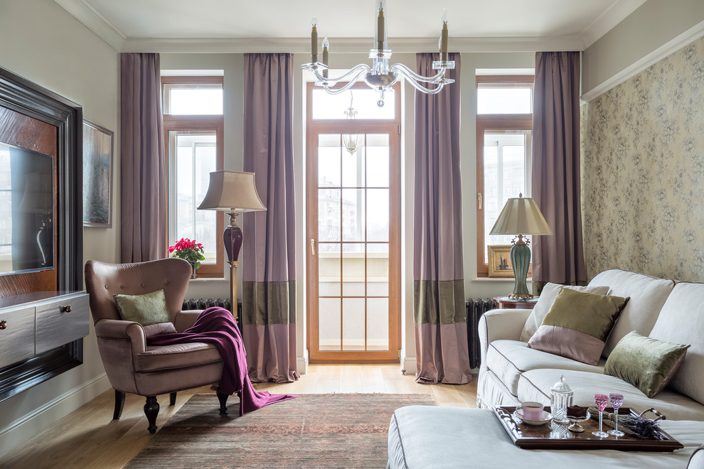 Houzz тур: Квартира цвета увядающей розы — для молодой семьи