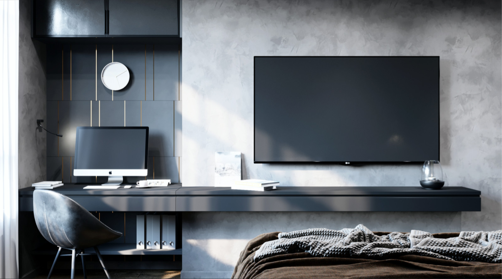 Дизайн проект трехкомнатной квартиры