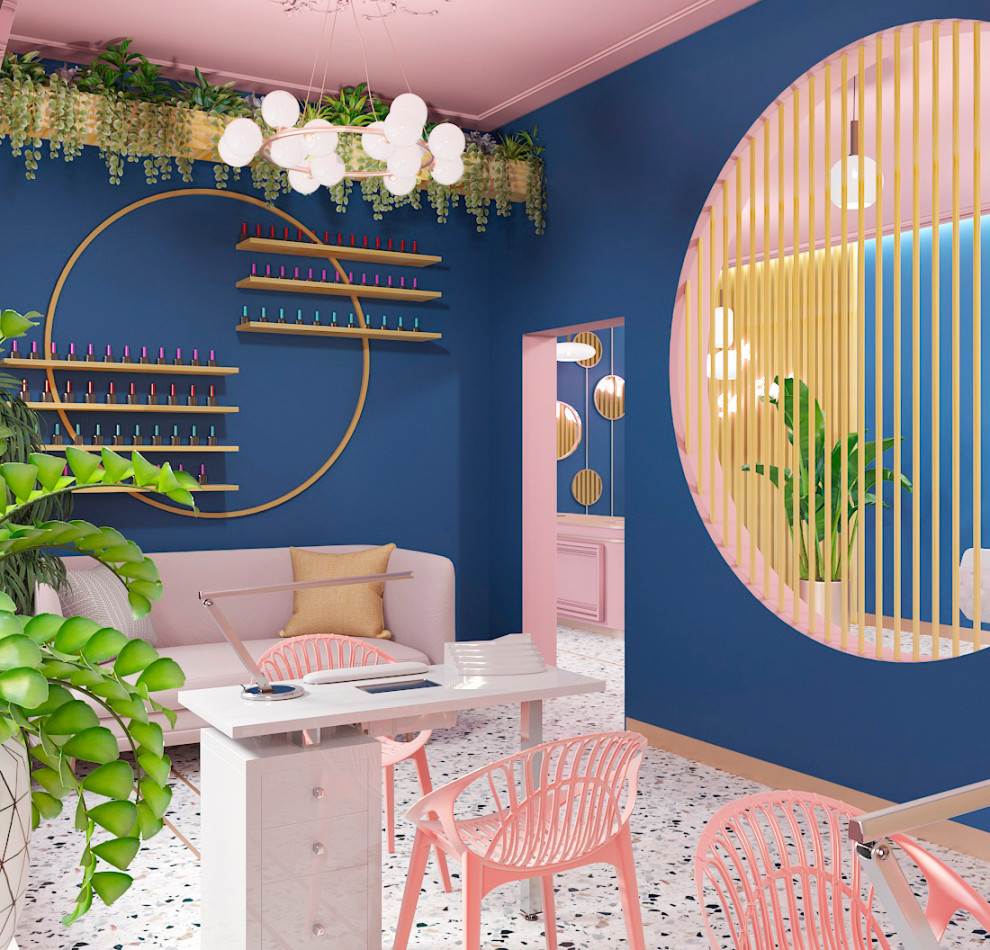 Дизайн парикмахерской + маникюрный кабинет