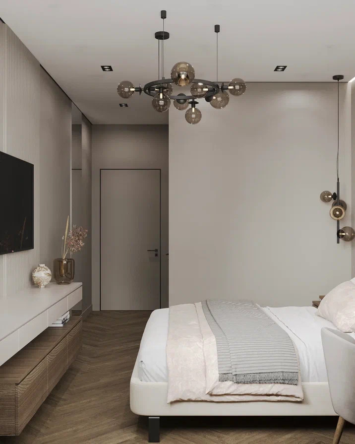 современный минимализм с элементами скандинавского  стиля