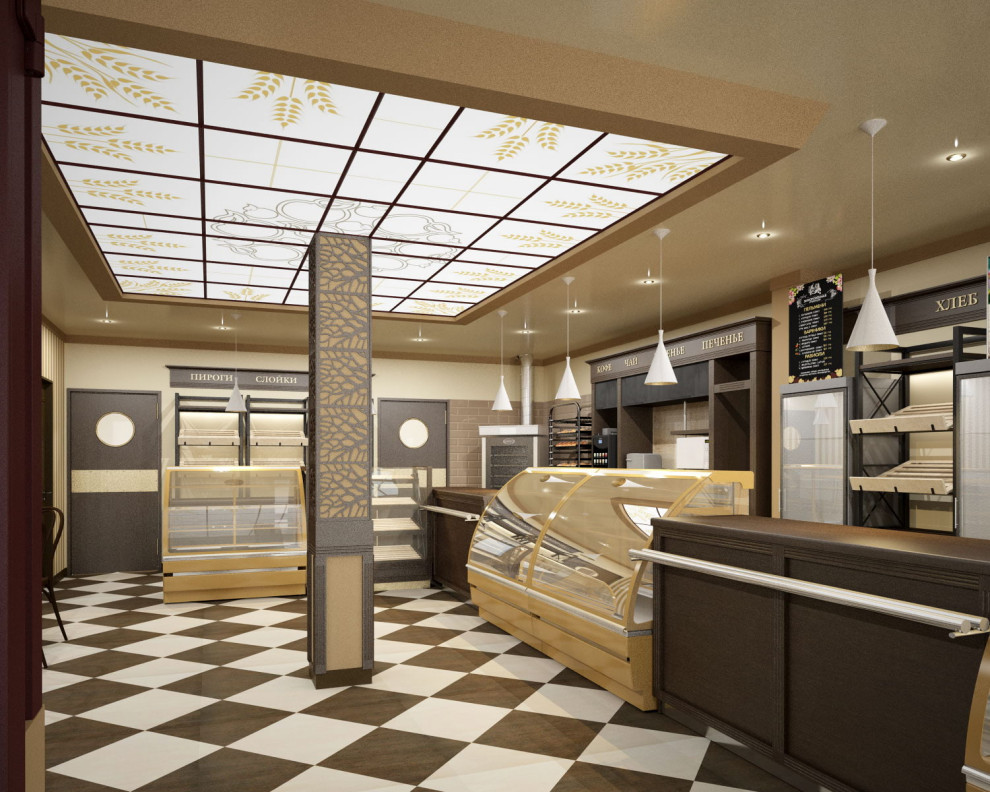 Яблонька | Дизайн кондитерской на Аткарской