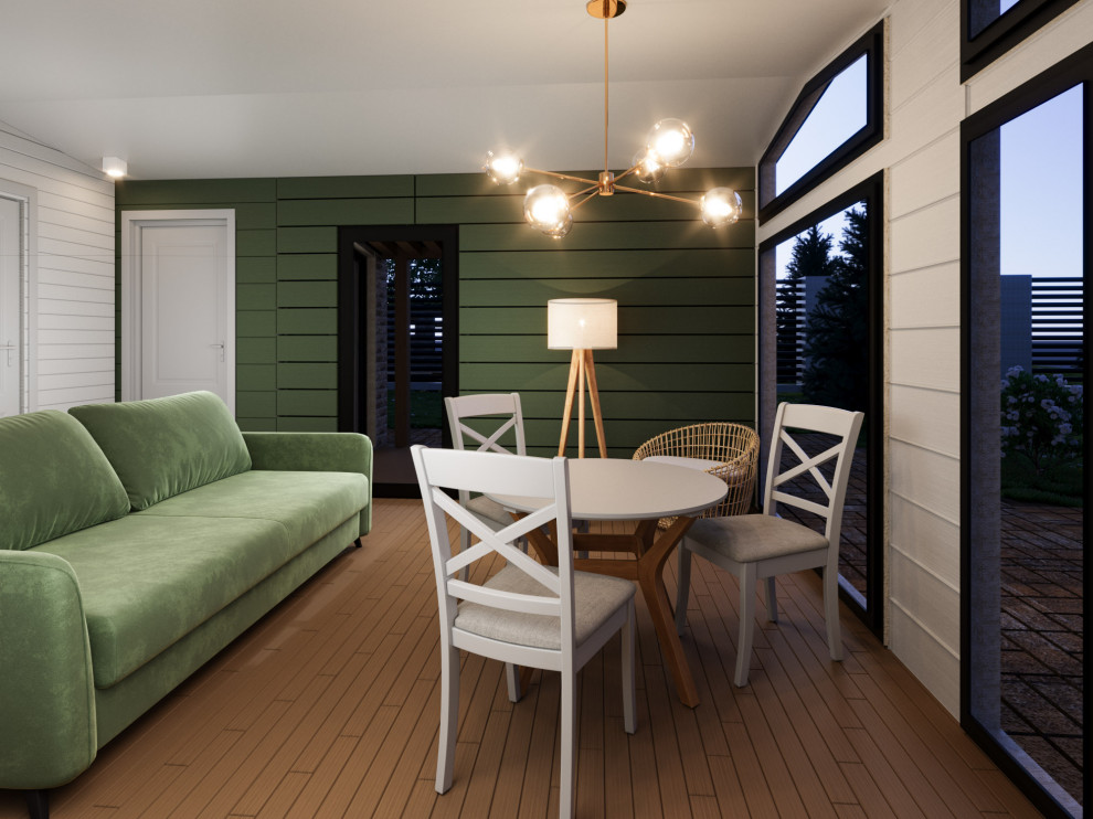 Экстерьер модульного дома