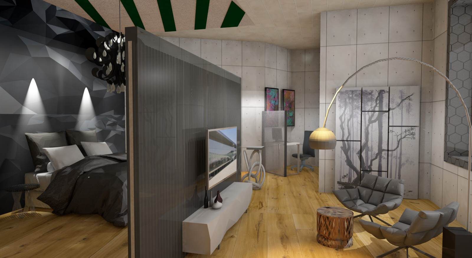 Спальня для молодых