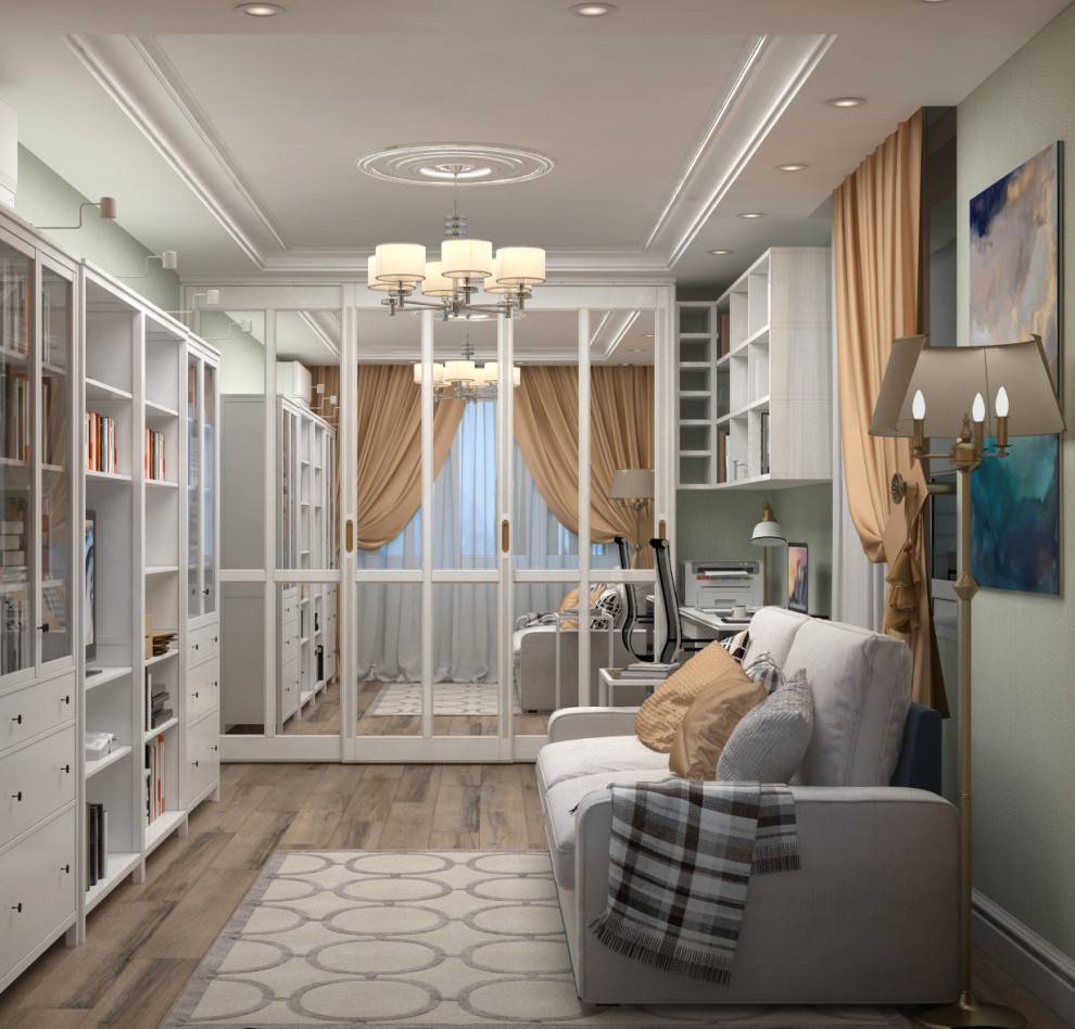 Дизайн проект гостиной в г. Жуковский