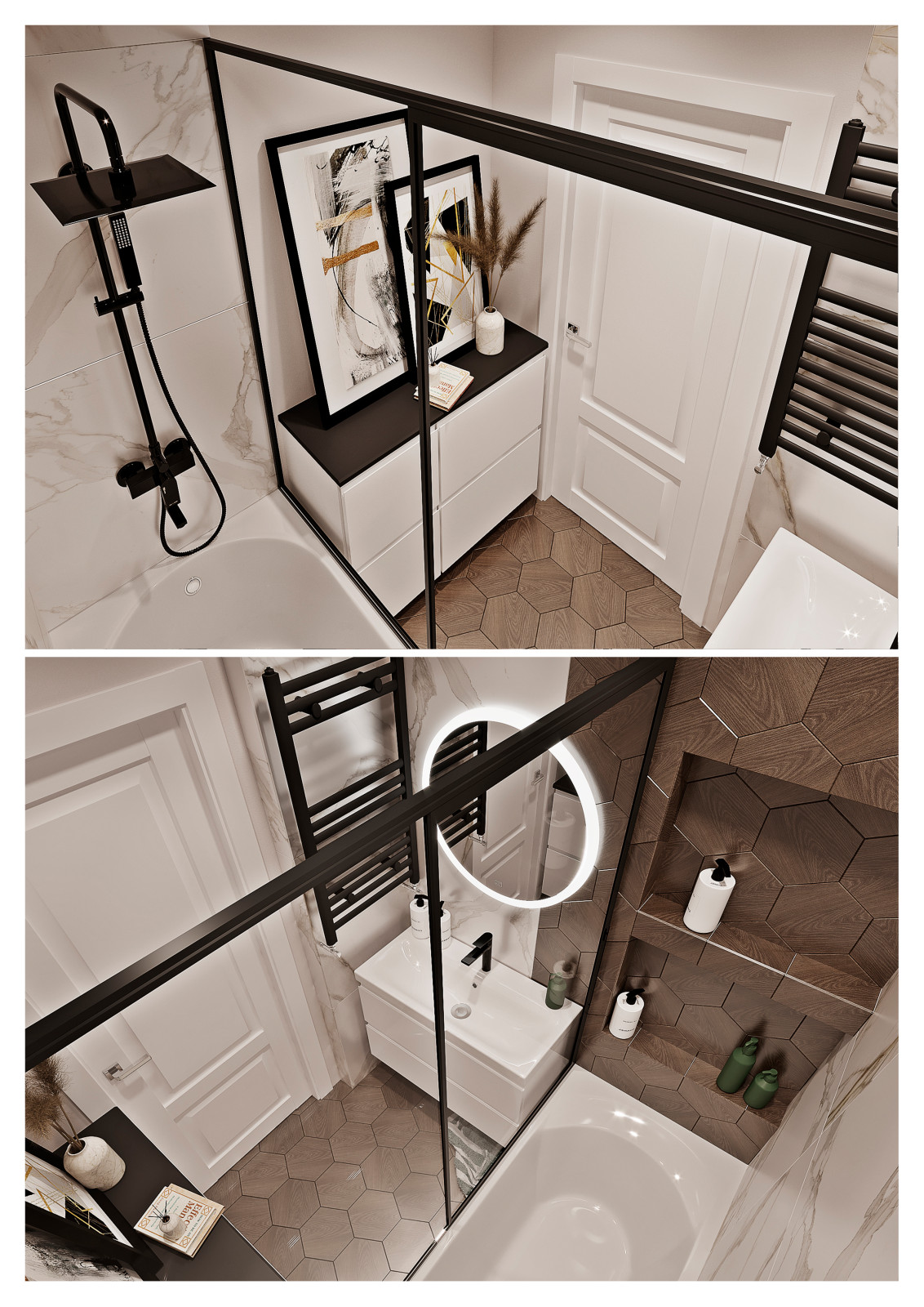 Двухкомнатная квартира для семьи в ЖК Загорье