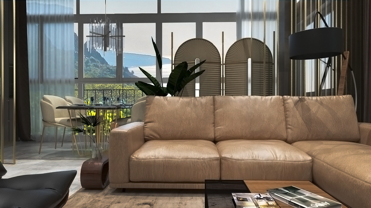 Сочи. Квартира в стиле "лофт"