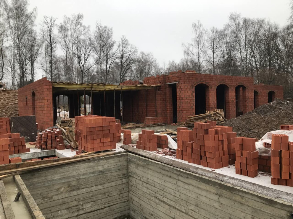 Строительство резиденции в Антоновке