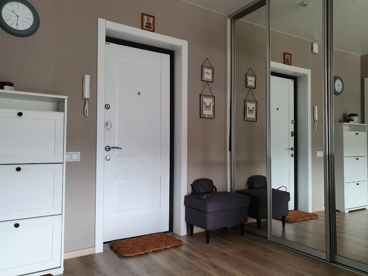 Переделка существующей гостиной-спальни-прихожей 23,26 м/кв