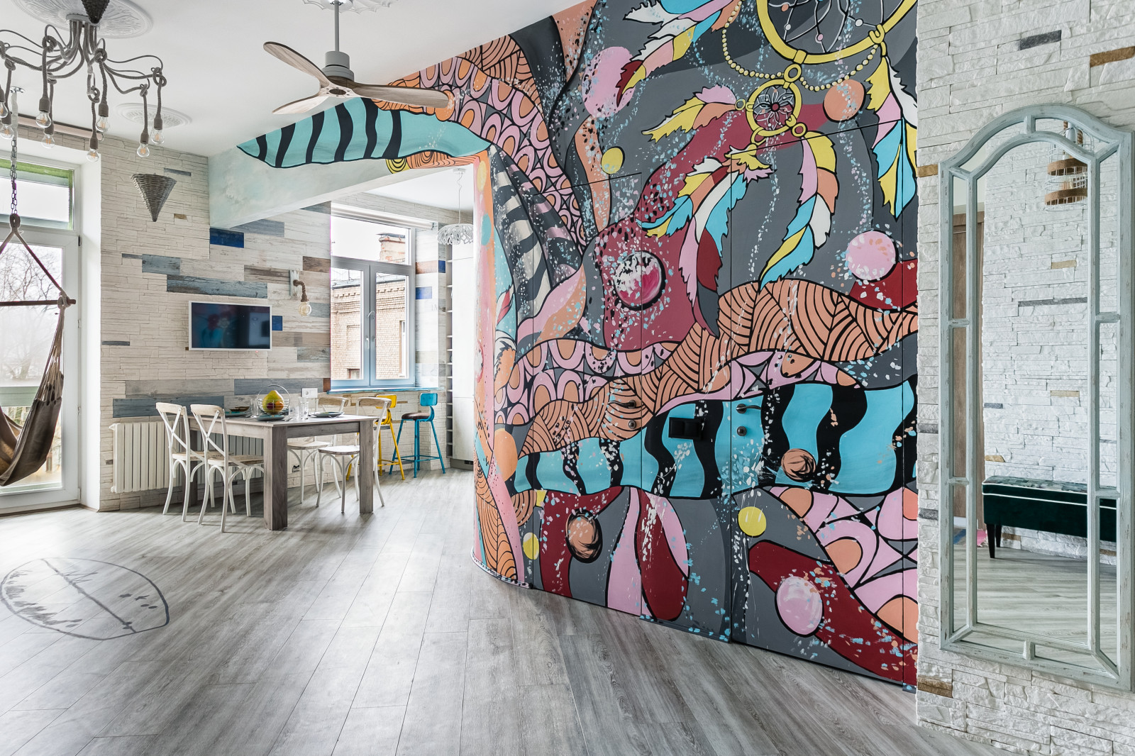 В гостях: Бохо-шик в московской «сталинке»