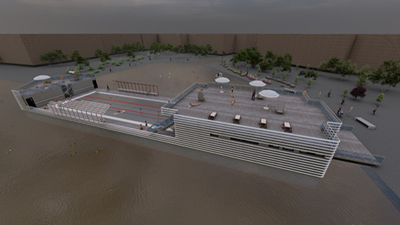 Обложка проекта: Открытый Бассейн - остров Новая Голландия