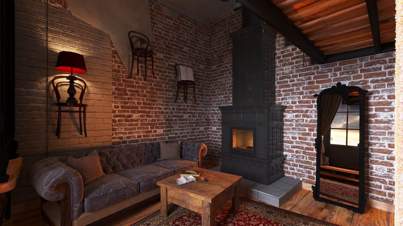 Проект квартиры в стиле Лофт на Буханцева