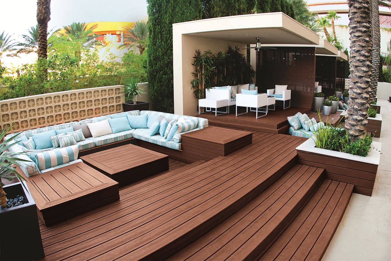 Открытые террасы