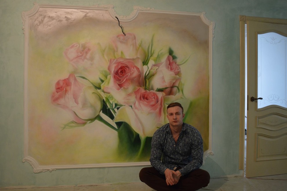 Обложка проекта: Нежные розы