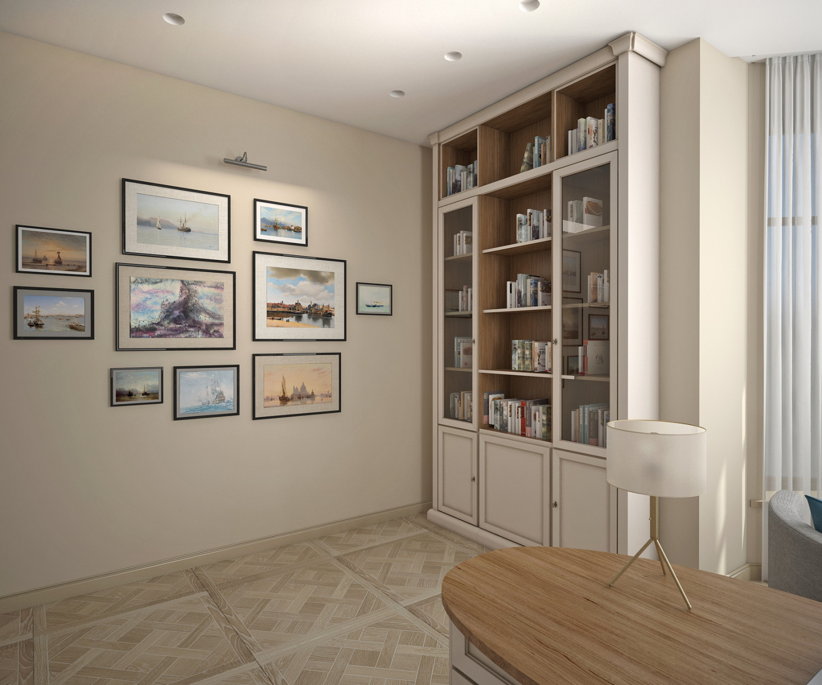 Дом с классическими элементами