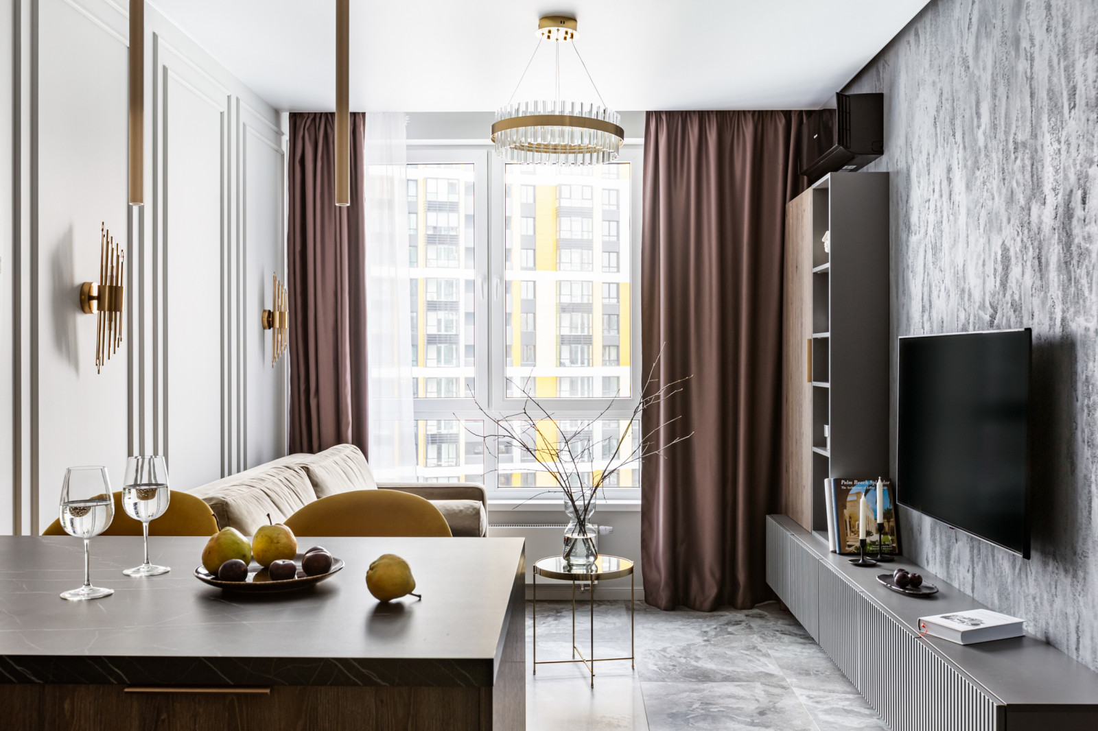 Однокомнатная квартира для девушки 37,5 м2